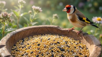 خلطة الحبوب للحسون في كل موسم: دليل التجهيز والقلش (2026)